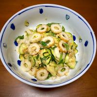 ともきーた (伊藤 智子)さんの料理 🆔403290                                                                #ズッキーニとちくわの和風ナムル 💕